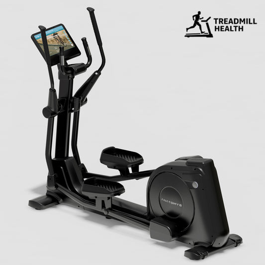 Commercial Elliptical Cross Trainer AF-8206 — Self-Generating Elliptical Machine with LCD Console