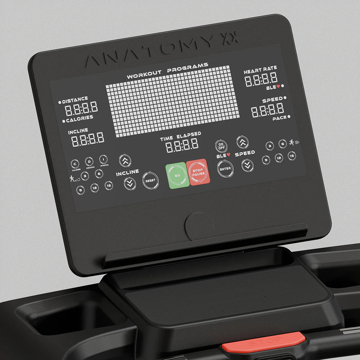 VELTRIX AF-8201 Commercial Gym Treadmill – 7.0 HP AC Motor, LED Console, 25 km/h Speed