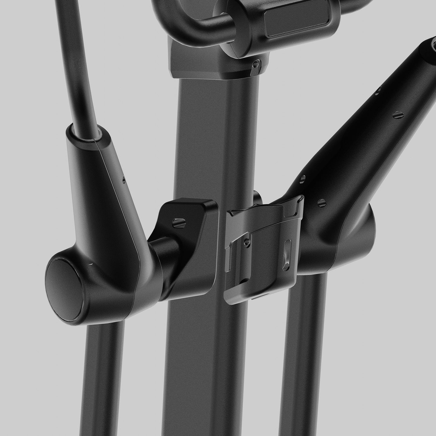 Elliptical trainer handlebars with resistance quick keys