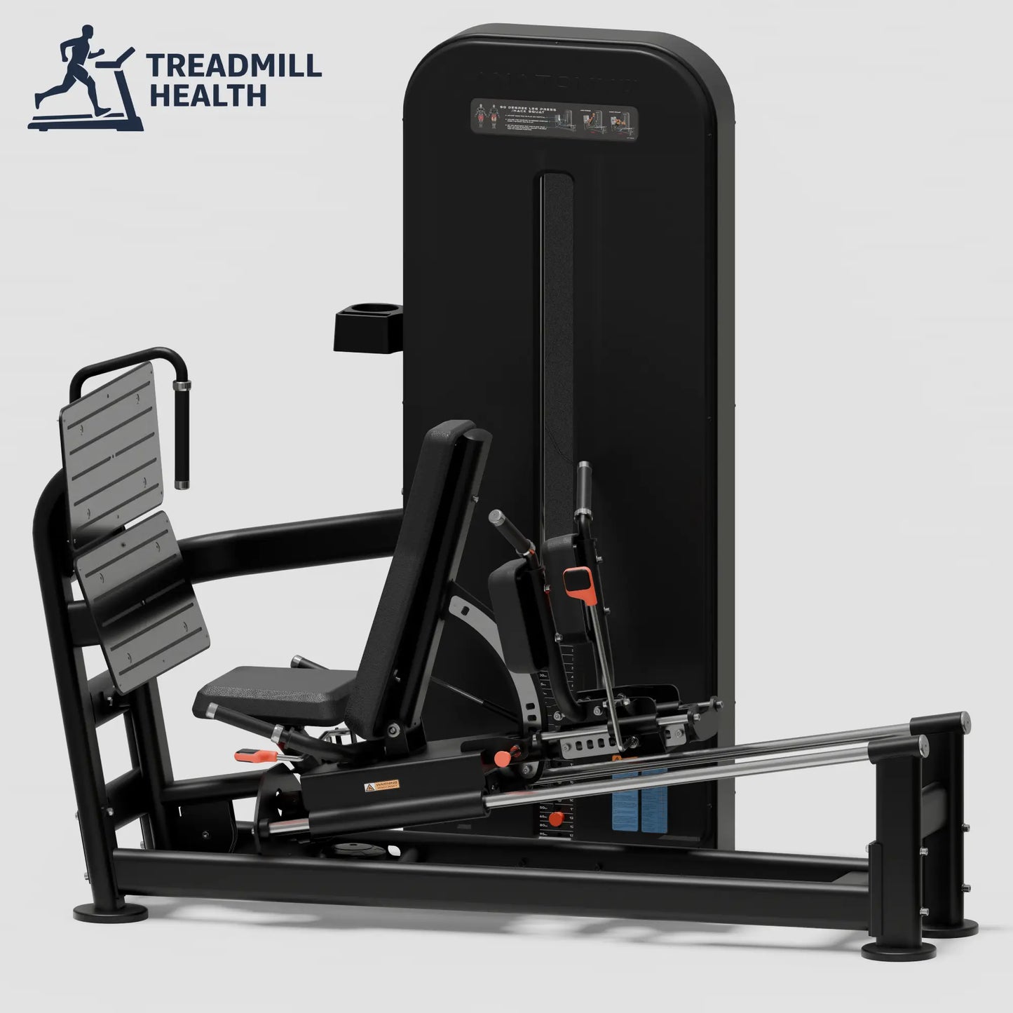 90 Degree Leg Press and Hack Squat Machine (AF-8810) | Dual Function