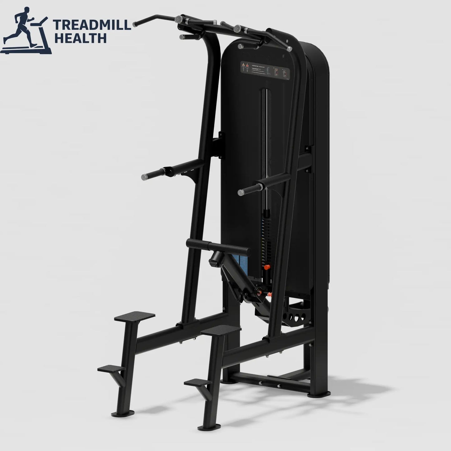 Assisted Chin Up / Dip Exercise Machine (AF-8806) | Dual Function Gym Equipment