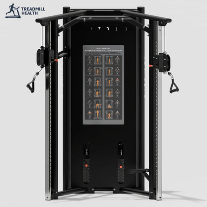 functional trainer with frame