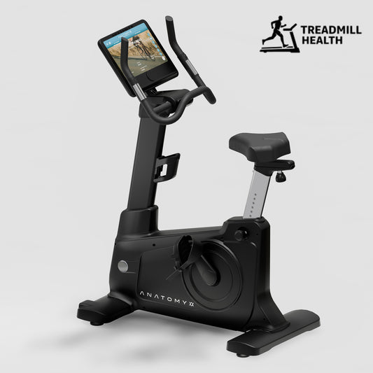 Veltrix Upright Exercise Bike AF-8208 – LCD Console | Self-Generating | Electromagnetic